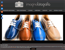 Tablet Screenshot of imaginafotografia.com